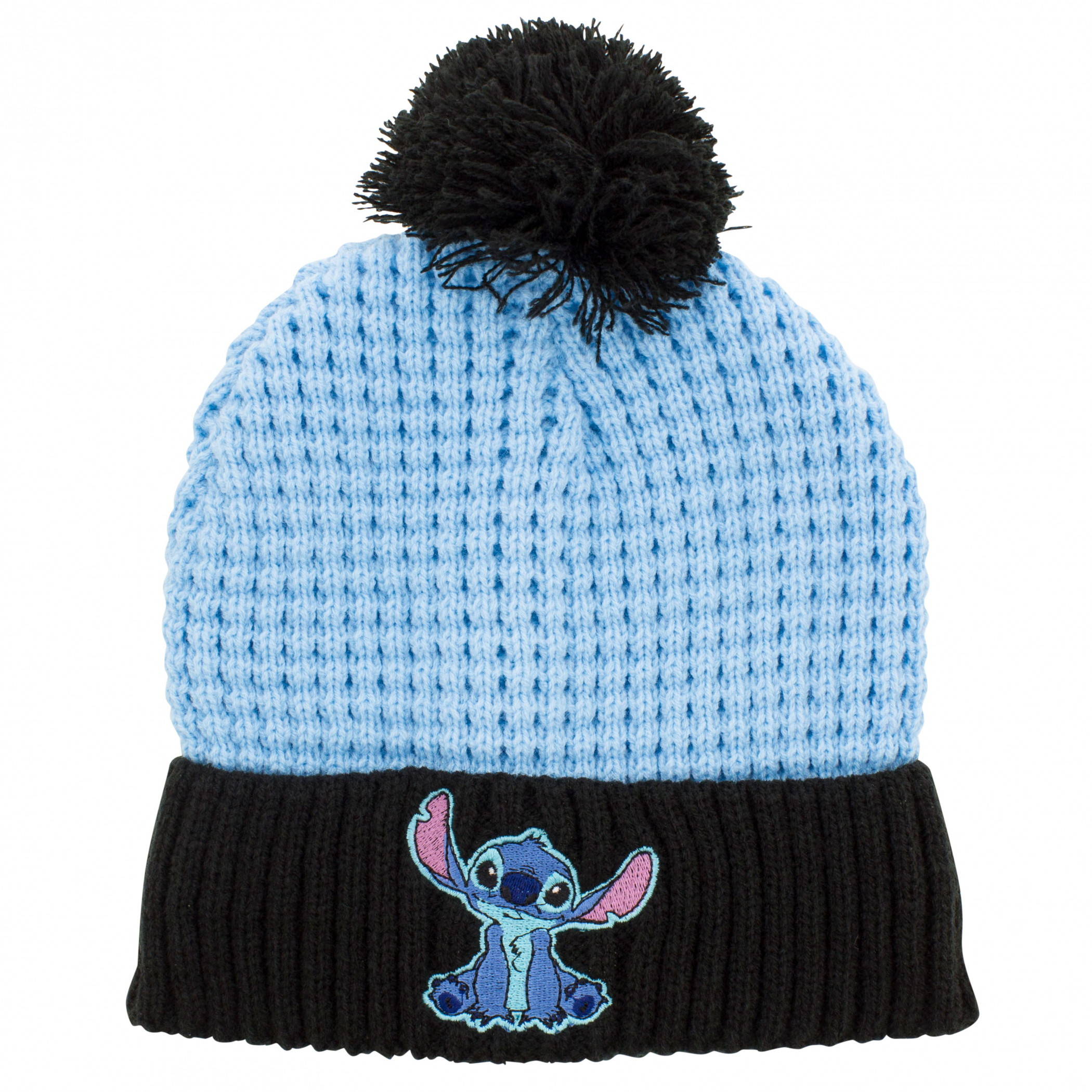 Lilo & Stitch Character Icon Cuff Pom Beanie